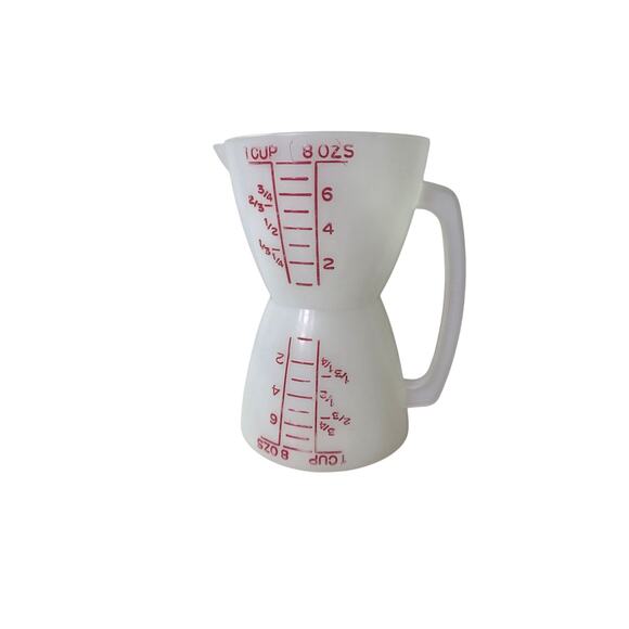 Vintage TUPPERWARE 1970s Measuring Cup 2 Cup Wet Dry Pour Spout - Picture 1 of 6